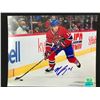 Image 1 : NICK SUZUKI SIGNED MONTREAL CANADIANS 8 X 10 (GCG HOLO)