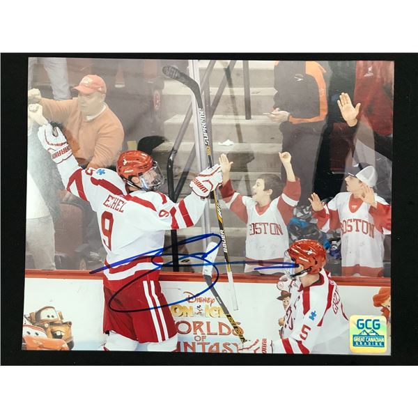 JACK EICHEL SINGNED BOSTON COLLEGE 8 X 10 (GCG HOLO)