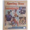 Image 1 : REGGIE JACKSON SIGNED THE SPORTING NEWS MAGAZINE (BECKETT COA)