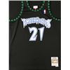 Image 3 : KEVIN GARNETT SIGNED TIMBERWOLVES MITCHELL AND NESS JERSEY (FANATICS COA)