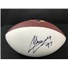 Image 1 : CALAIS CAMPBELL SIGNED ARIZONA CARDINALS LEATHER FOOTBALL