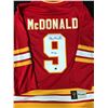 Image 1 : LANNY MCDONALD SIGNED CALGARY FLAMES FANATICS JERSEY (EAST COAST COA)