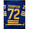 Image 1 : TAGE THOMPSON SIGNED BUFFALO SABRES FANATICS JERSEY (FROZEN POND COA)