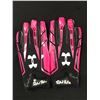 Image 1 : PATRICK PETERSON DUAL SIGNED GAME USED FOOTBALL GLOVES (PHOTO MATCHED CARDINALS COA)