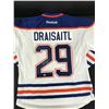 Image 1 : LEON DRAISAITL SIGNED EDMONTON OILERS REEBOK JERSEY (AJ SPORTS COA)