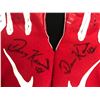 Image 2 : DEVON KENNARD DUAL SIGNED GAME USED FOOTBALL GLOVES (PHOTO MATCHED CARDINALS COA)