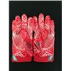 Image 3 : DEVON KENNARD DUAL SIGNED GAME USED FOOTBALL GLOVES