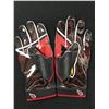 Image 3 : CHASE EDMONDS DUAL SIGNED GAME USED FOOTBALL GLOVES (PHOTO MATCHED CARDINALS COA)