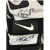 Image 2 : AQ SHIPLEY DUAL SIGNED GAME USED FOOTBALL GLOVES (PHOTO MATCHED CARDINALS COA)