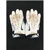 Image 1 : TONY JEFFERSON DUAL SIGNED GAME USED FOOTBALL GLOVES (PHOTO MATCHED CARDINALS COA)