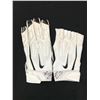 Image 1 : RODNEY HUDSON DUAL SIGNED GAME USED FOOTBALL GLOVES (PHOTO MATCHED CARDINALS COA)