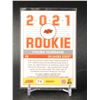Image 2 : 2021 PANINI SCORE #72 CHUBA HUBBARD ROOKIE CARD