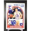 Image 1 : 1989 NBA HOOPS #297 JOHN STOCKTON