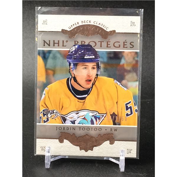 2003-04 UPPER DECK NO. 172 JORDIN TOOTOO ROOKIE CARD