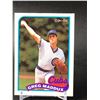 Image 1 : 1989 O-PEE-CHEE #240 GREG MADDUX