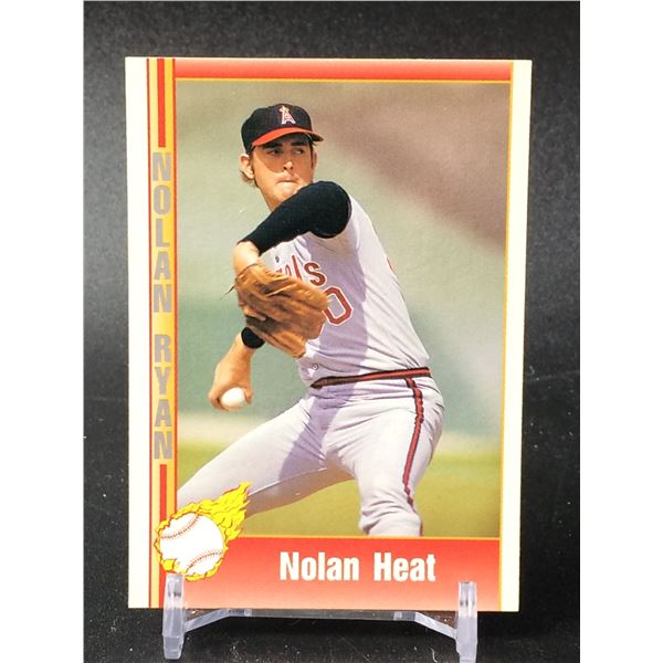 1991 PACIFIC TRADING CARDS #23 NOLAN RYAN (NOLAN HEAT)