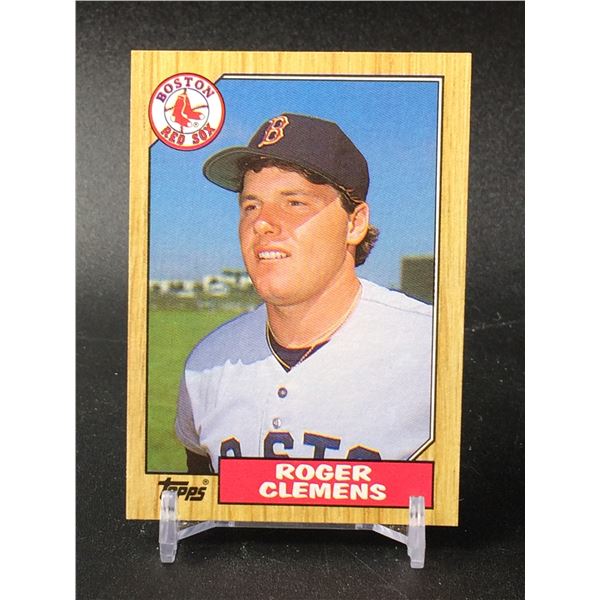 1987 TOPPS #340 ROGER CLEMENS