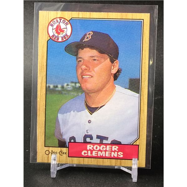 1987 O-PEE-CHEE #340 ROGER CLEMENS