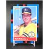 Image 1 : 1988 DONRUSS NO. 256 MARK MCGWIRE