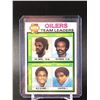 Image 1 : 1980 TOPPS HOUSTON OILERS TEAM LEADERS EARL CAMPBELL