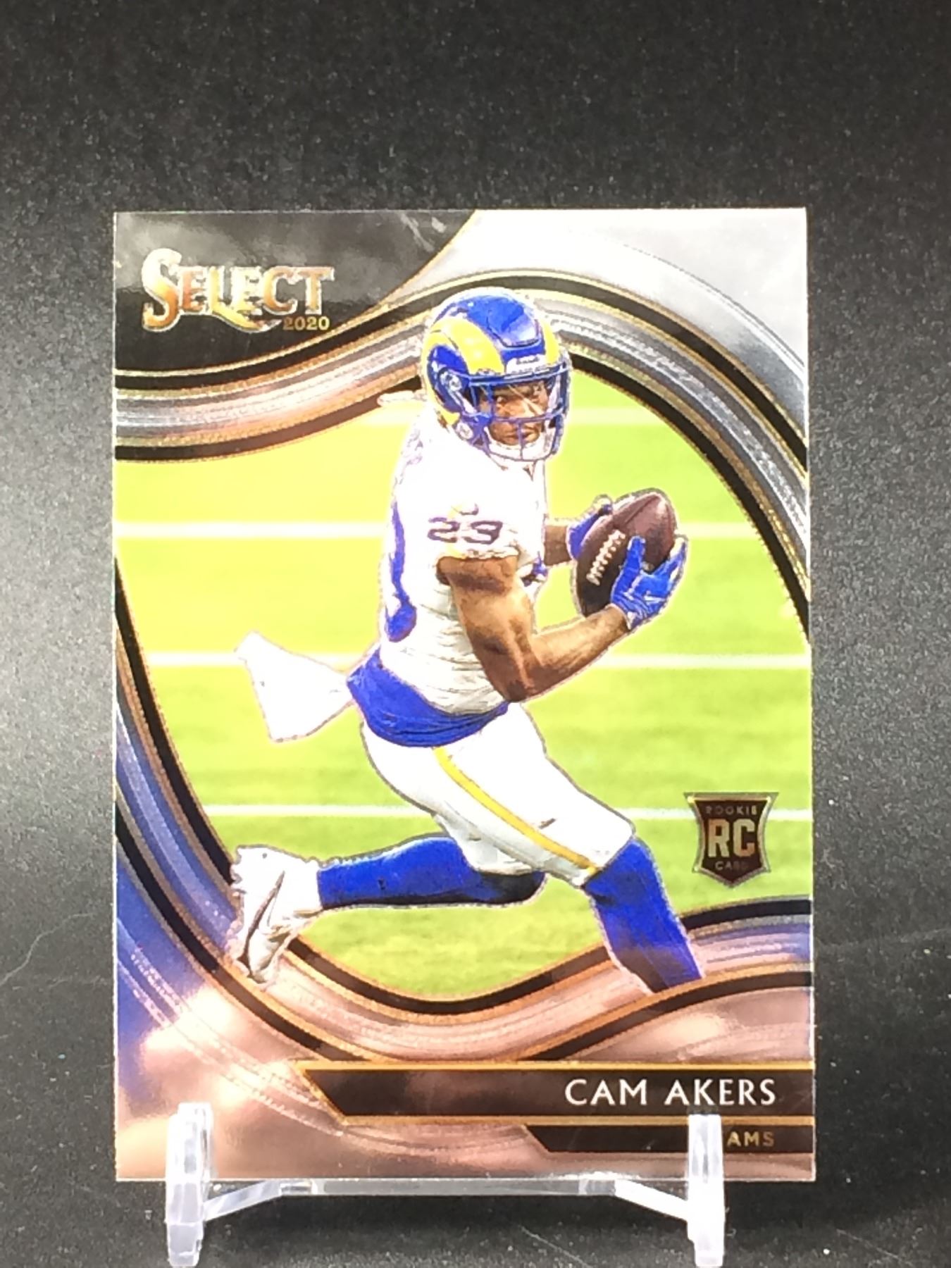PANINI SELECT NFL ROOKIE CARD CAM AKERS RAMS