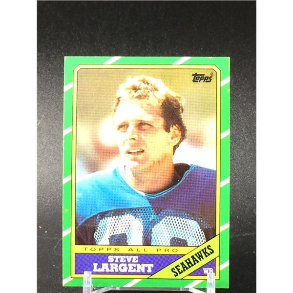 STEVE LARGENT SEAHAWKS LEGEND 1986 TOPPS