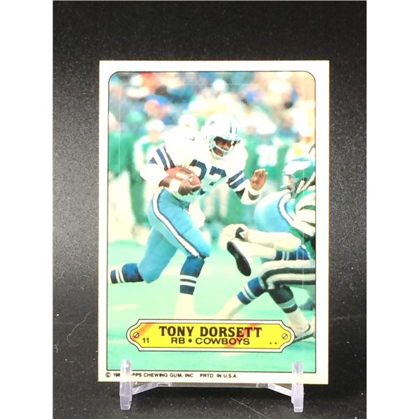 1983 TOPPS STICKERS TONY DORSETT COWBOYS