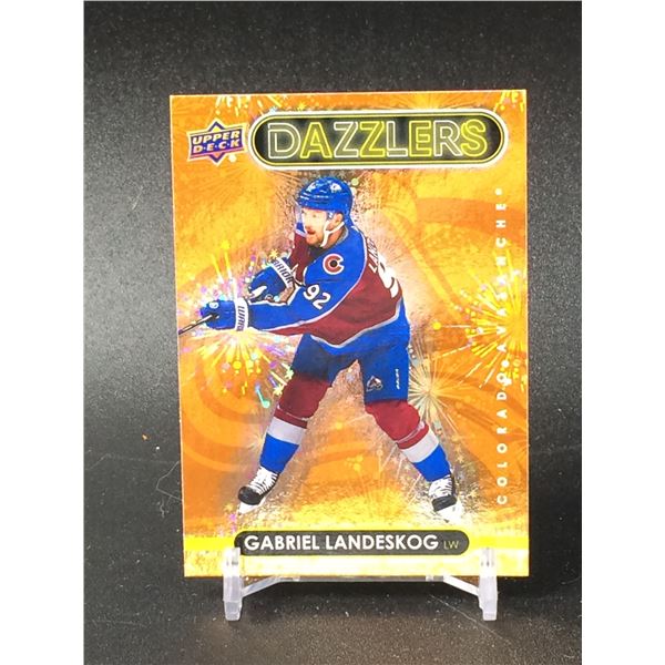 UPPER DECK DAZZLERS 'GOLD' INSERT GABRIEL LANDESKOG