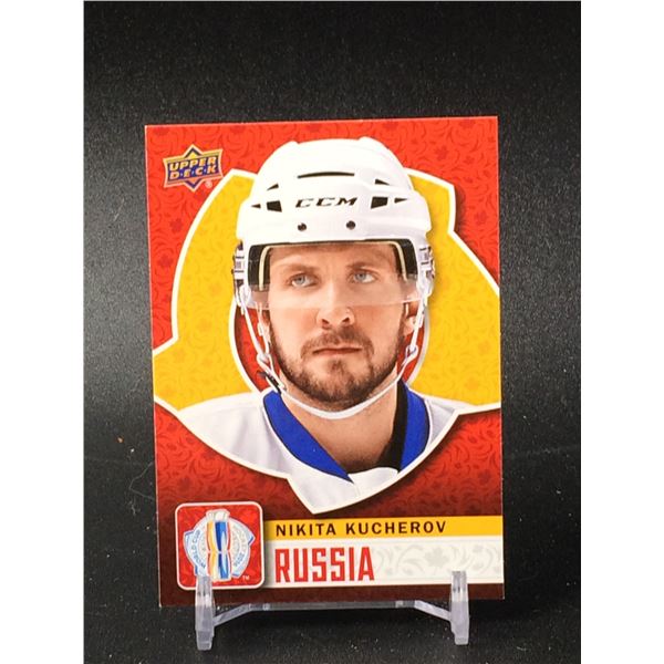 2016 UPPER DECK WORLD CUP OF HOCKEY NIKITA KUCHEROV RUSSIA