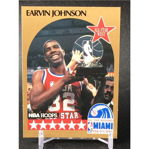 1990 NBA HOOPS MAGIC JOHNSON ALL-STAR