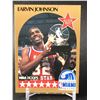 Image 1 : 1990 NBA HOOPS MAGIC JOHNSON ALL-STAR