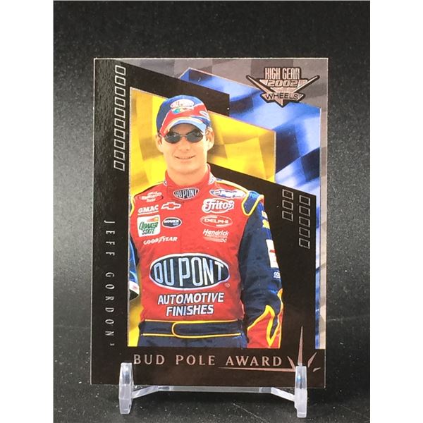 JEFF GORDON NASCAR 2002 HIGH GEAR WHEELS BUD POLE AWARD