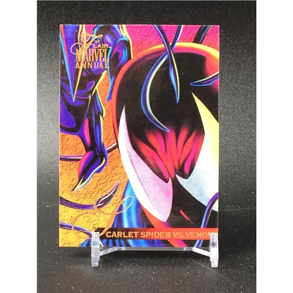 1995 FLAIR MARVEL ANNUAL SCARLET SPIDER/VENOM