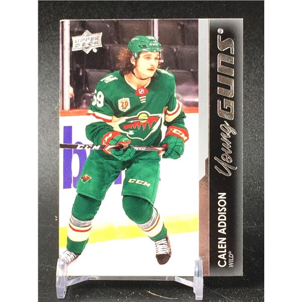 UPPER DECK YOUNG GUNS ROOKIE CARD CALEN ADDISON WILD