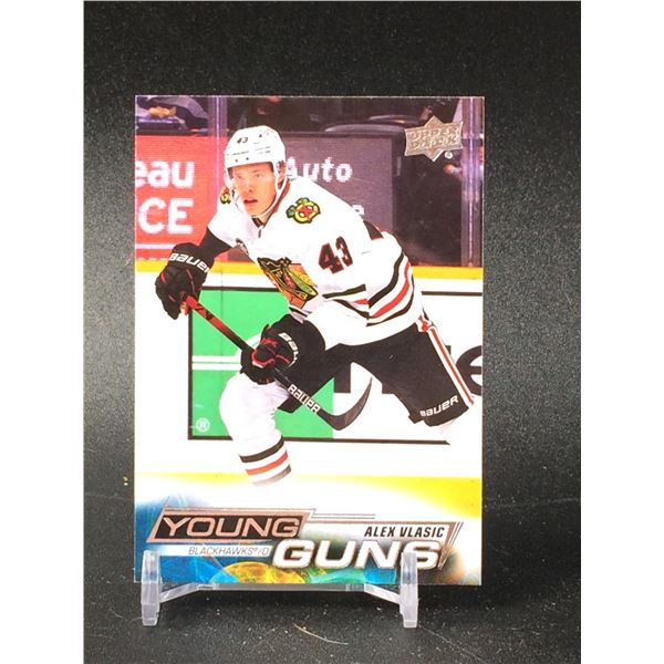 UPPER DECK YOUNG GUNS ROOKIE CARD ALEX VLASIC BLACKHAWKS