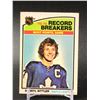 Image 1 : 1976 O-PEE-CHEE RECORD BREAKER DARRYL SITTLER MAPLE LEAFS