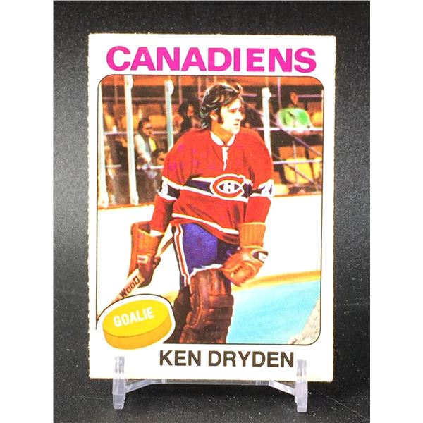 KEN DRYDEN 1975 OPC NO. 35