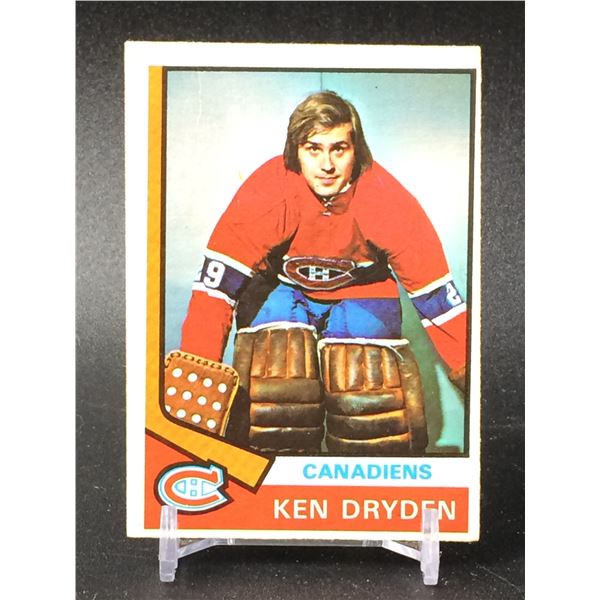 KEN DRYDEN 1974 OPC NO. 155