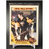 Image 1 : MARIO LEMIEUX 1987 TOPPS ALL-STAR STICKER