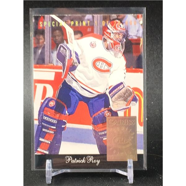 1993 LEAF/DONRUSS SPECIAL PRINT PATRICK ROY CANADIENS