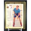 Image 2 : UPPER DECK 'FRENCH' PAVEL BURE CANUCKS  NHL ROOKIE CARD