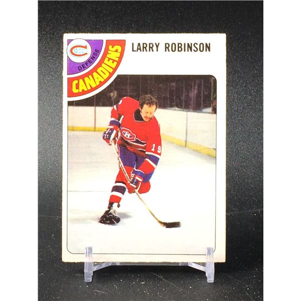 1978-79 OPC LARRY ROBINSON CANADIENS