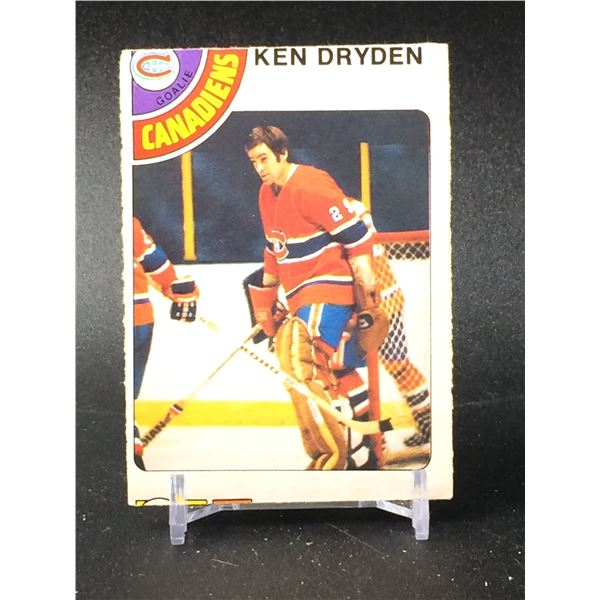 1978-79 OPC KEN DRYDEN CANADIENS