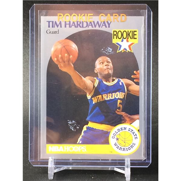 NBA ROOKIE CARD NBA HOOPS TIM HARDAWAY