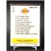 Image 2 : 1990 NBA HOOPS MAGIC JOHNSON/LA LAKERS CHECKLIST