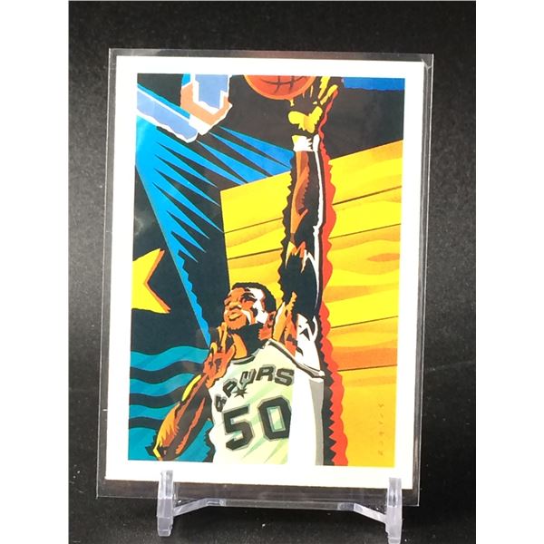 1990 NBA HOOPS DAVID ROBINSON/SAN ANTONIO SPURS CHECKLIST