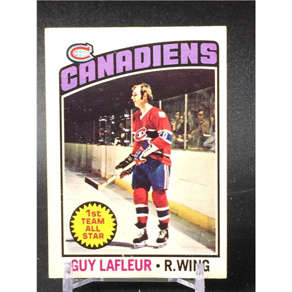 VINTAGE GUY LAFLEUR 1976 OPC NO. 163