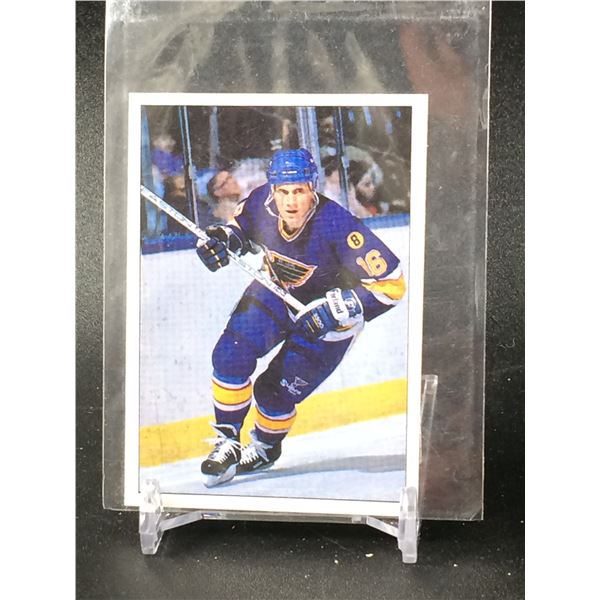 1990-91 PANINI STICKER NO. 333 BRETT HULL