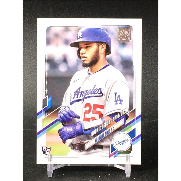 MLB BASEBALL ROOKIE CARD KEIBERT RUIZ DODGERS