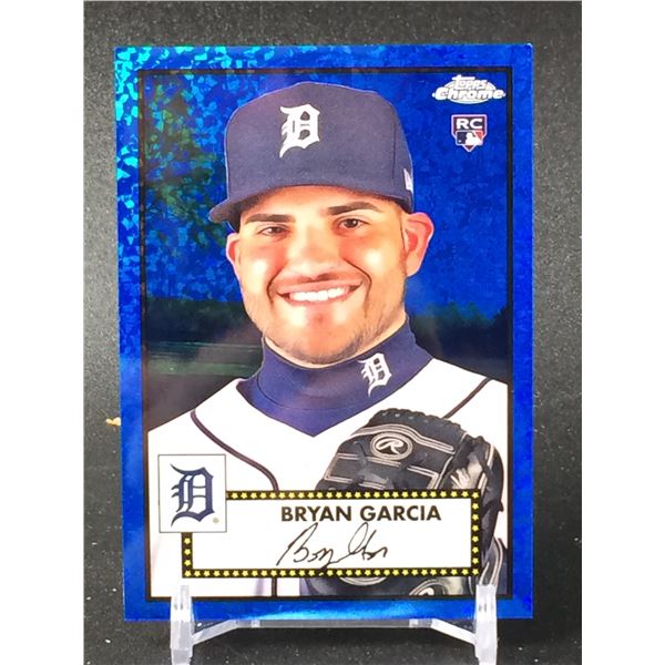 MLB BASEBALL ROOKIE CARD TOPPS CHROME BRYAN GARCIA